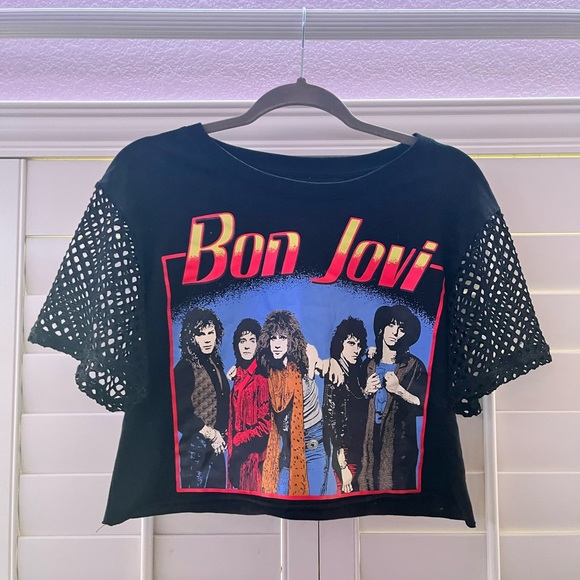 Tops - Bon Jovi Crop Top